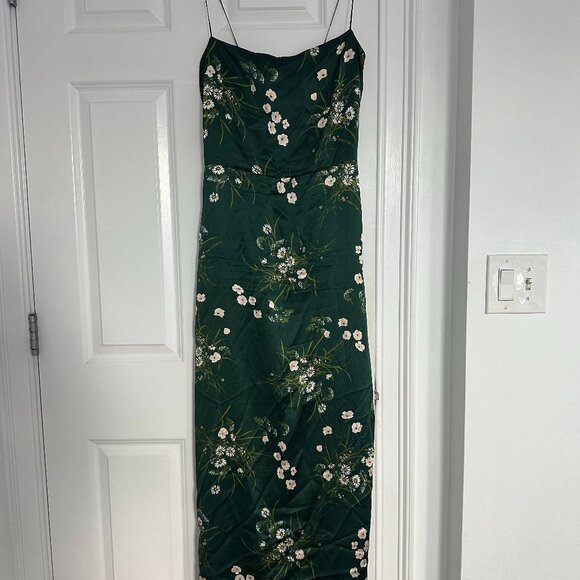 Reformation Dresses & Skirts - Green Reformation Floral Maxi Dress